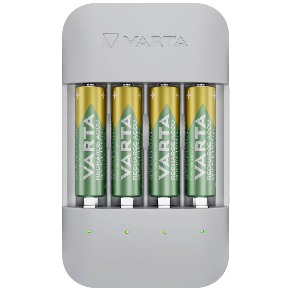 Varta Eco Charger Pro Batterijlader NiMH AAA (potlood), AA (penlite)
