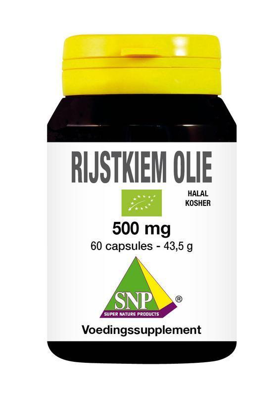 SNP Rijstkiem olie halal kosher 60 Capsules