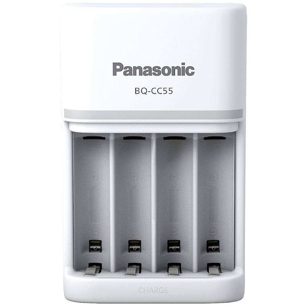 Panasonic Smart & Quick BQ-CC55 Lader voor accupacks NiMH AAA (potlood), AA (penlite)