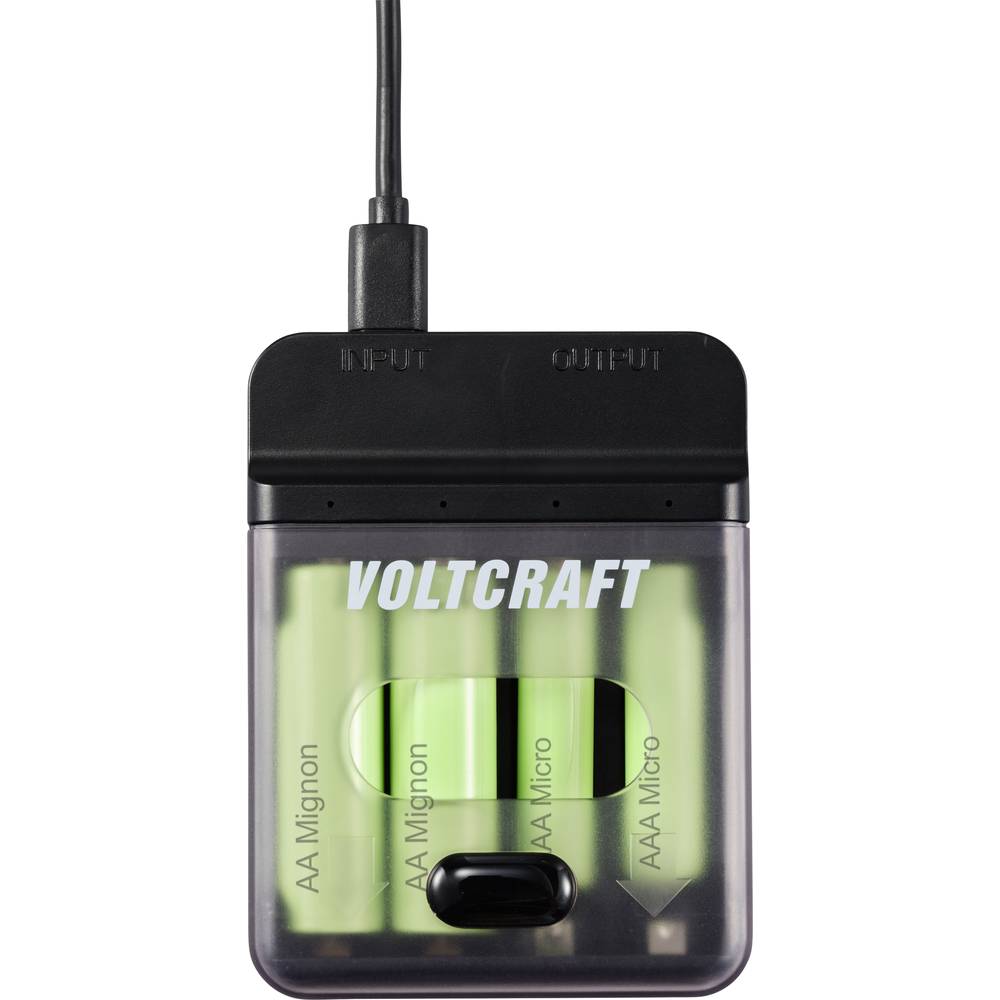 VOLTCRAFT VC-BC4-PB1 2-in-1 oplader en powerbank