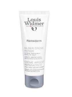 Louis Widmer Remederm dry skin zilver crème repair ongeparfumeerd 40ml
