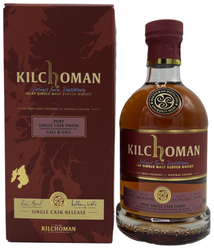 Kilchoman Port Single Cask 70CL