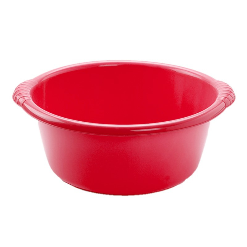 PlasticForte Teiltje - rond - 25L - rood - afwasbak - 54 x 21 cm -