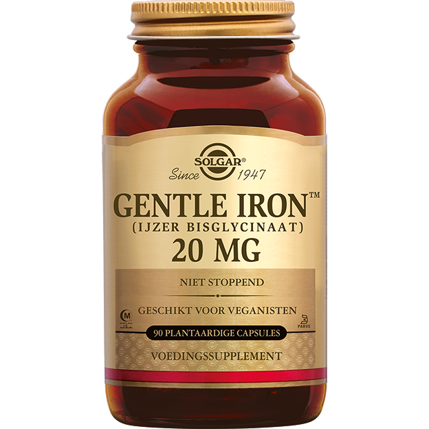 Solgar Gentle Iron (IJzer) 20 mg Capsules
