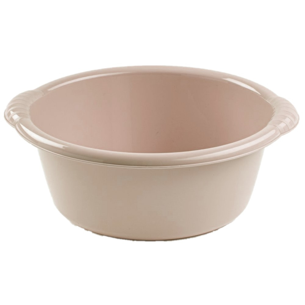 PlasticForte Afwasteiltje - rond - 25L - taupe - kunststof - afwasbak - 54 x 21 cm -