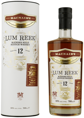 Macnair's 12 Years Blended Peated Malt 70CL