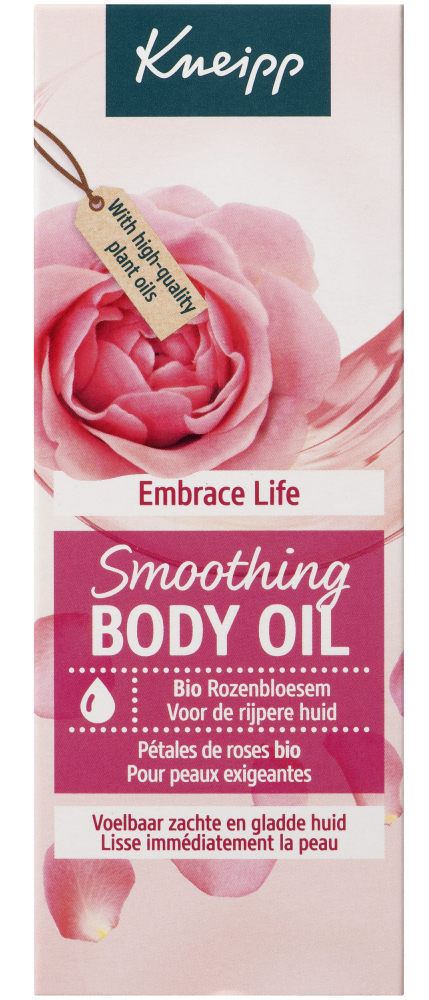Kneipp Embrace Life Smoothing Body Oil Bio Rozenbloesem