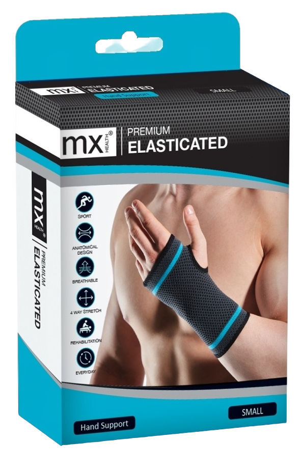 MX Health Premium Elasticated Hand Support S