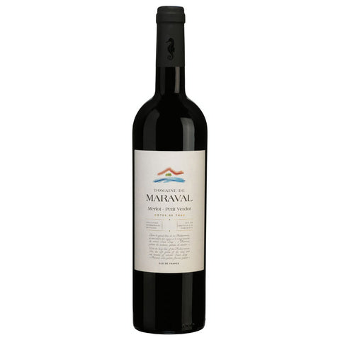 Cave de Richemer Maraval Rouge 2020 - Merlot &and Petit Verdot -  75CL - 14% Vol.