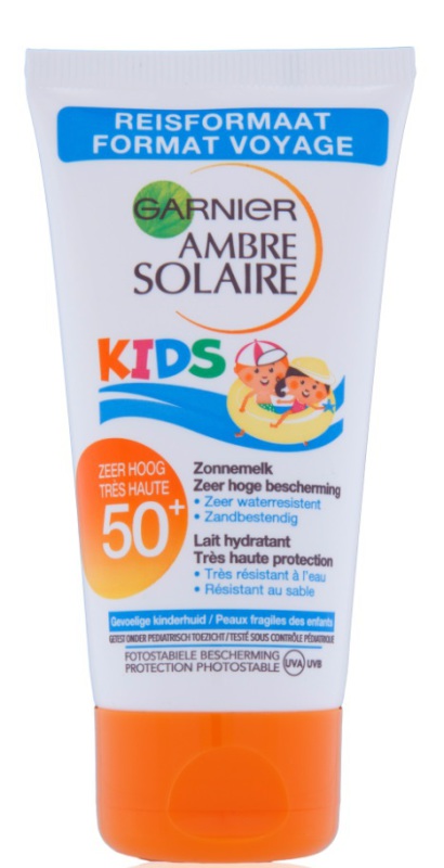Ambre Solaire Zonnebrand melk kids spf50+ water resistant 50ml