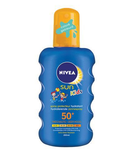Nivea Sun kids hydraterende zonnebrandspray spf50+ 200 ML