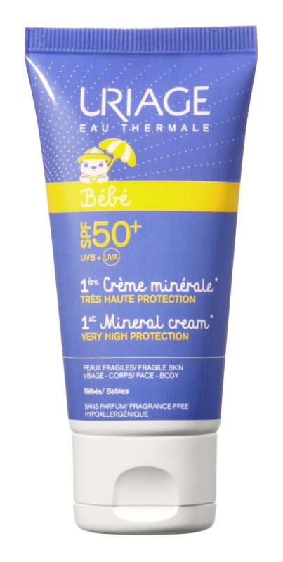 Uriage Baby minerale zonnebrandcrème spf50+ 50 ML