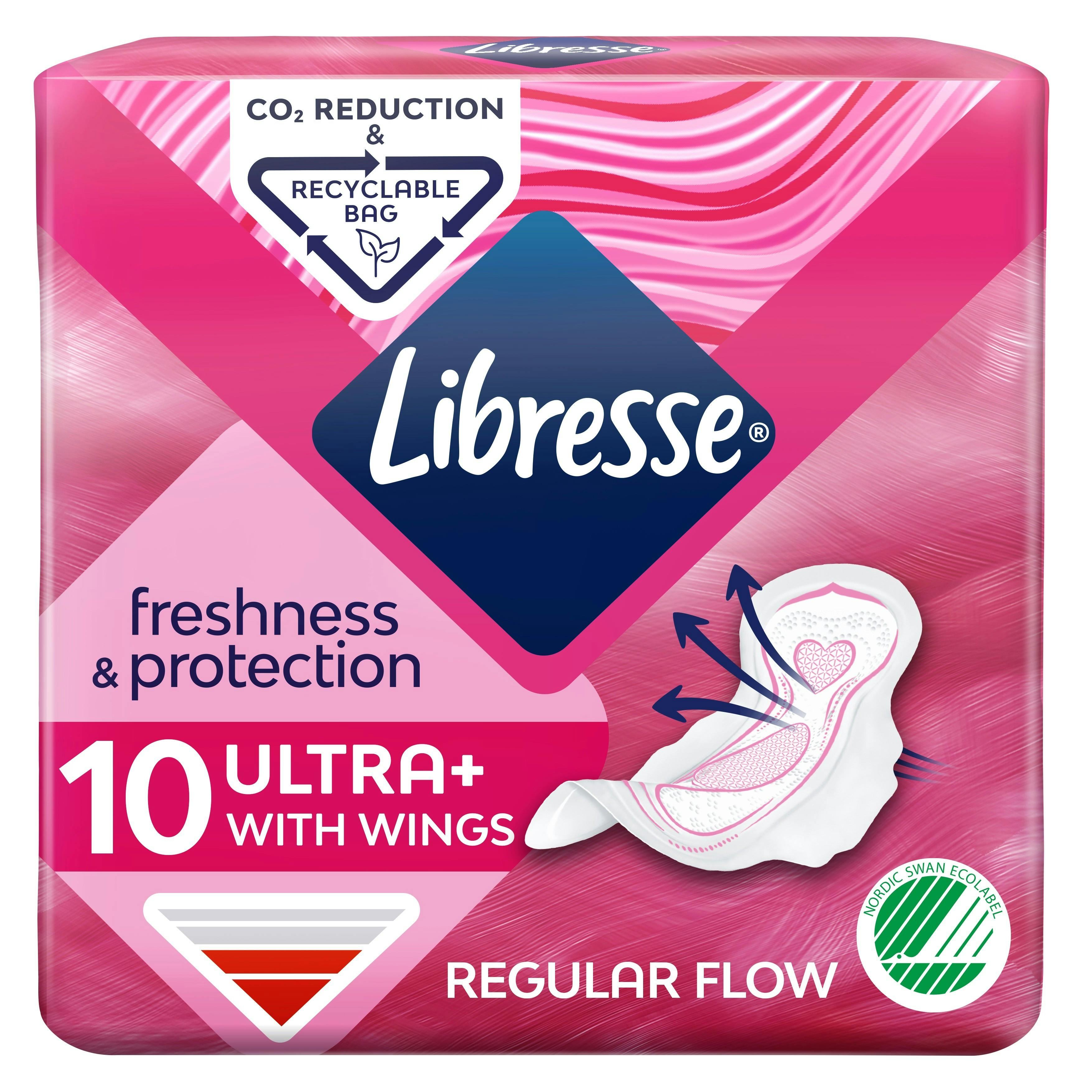 Libresse Ultra Dunne Normale Vleugelmaanverband 10 st