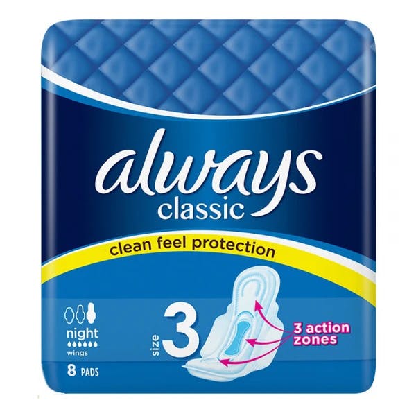 Always Klassieke Avond Met Vleugels 8 st