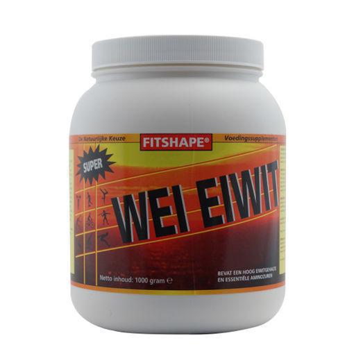 Fitshape Wei eiwit aardbei 1000g