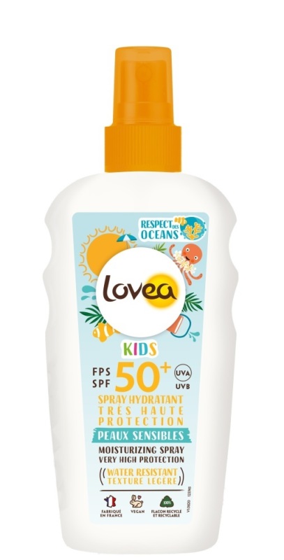 Lovea Moisturizing spray spf 50 kids 150 ML