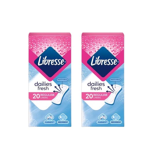 Libresse Normal Curve Fit Daily Liners 2 x 20 st