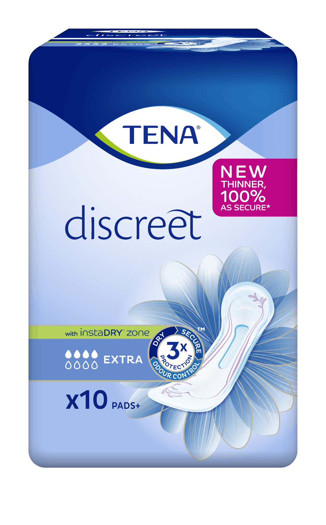 Tena Discreet Extra 10 st