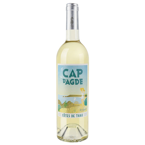 Cave de Richemer Cap d'Agde Blanc - Sauvignon Blanc, Viognier en Muscat Sec 2023 - 75CL - 13,5% Vol.