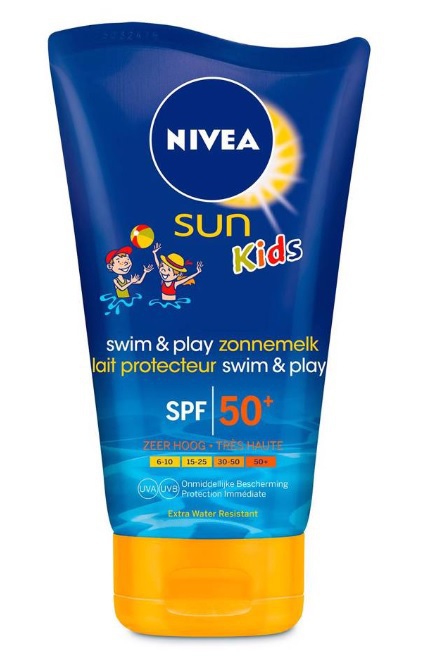 Nivea Sun kids swim & play zonnemelk spf50+ 150 ML