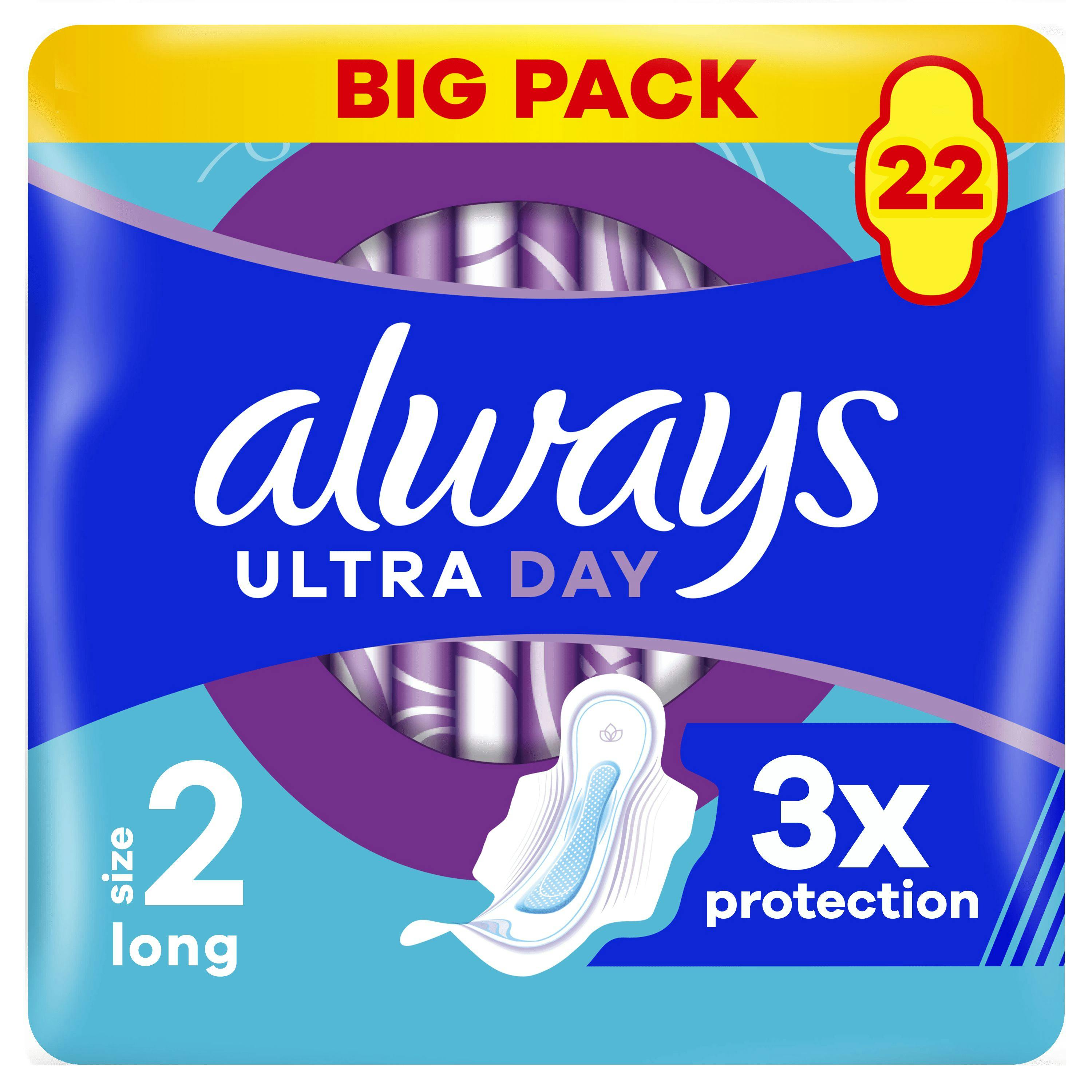 Always Ultra Lang Met Vleugels 22 st