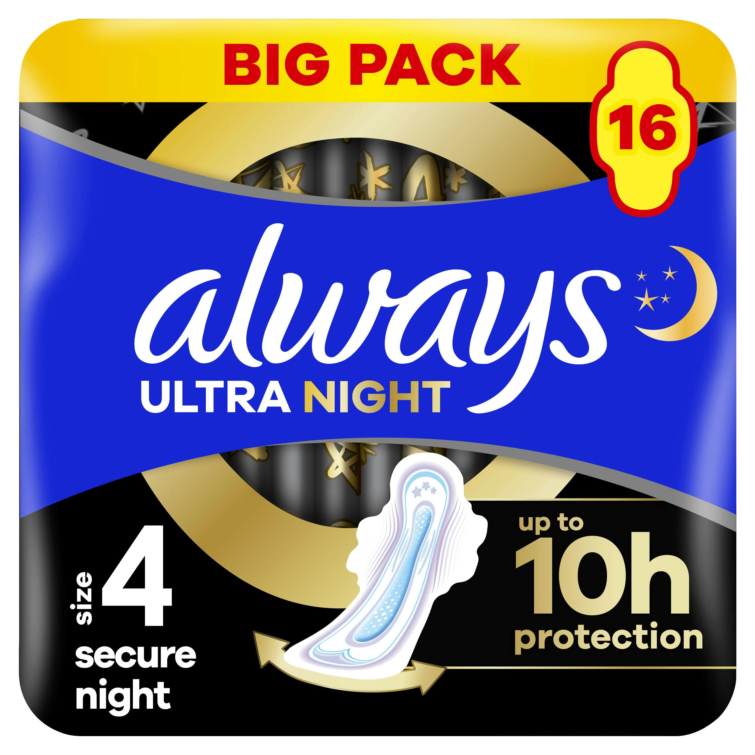 Always Ultra Veilige Nacht Met Vleugels 16 st