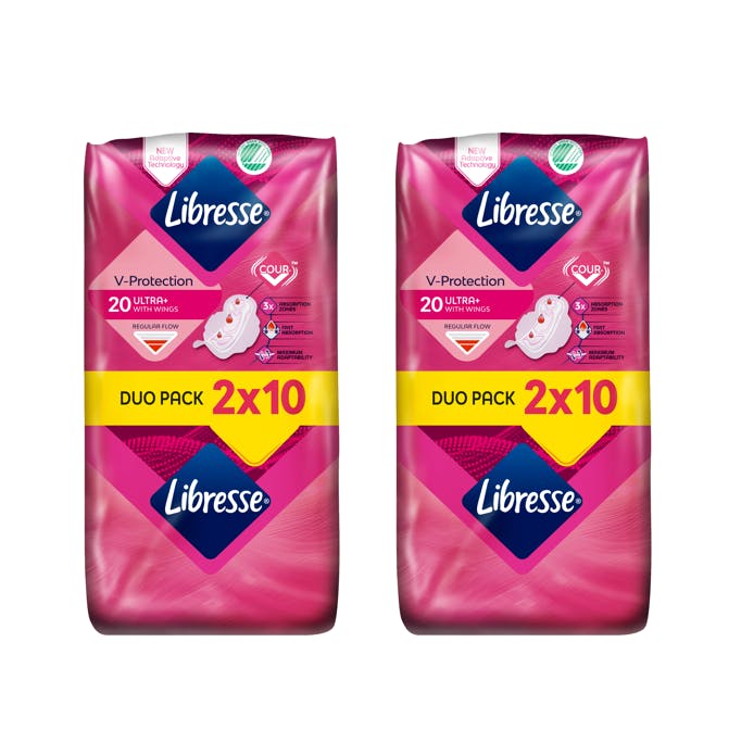 Libresse Ultra Thin Normal with Wings Duo 2 x 20 st