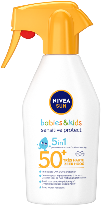Nivea Sun sensitive protect kids & babies spray spf50+ 270 ML