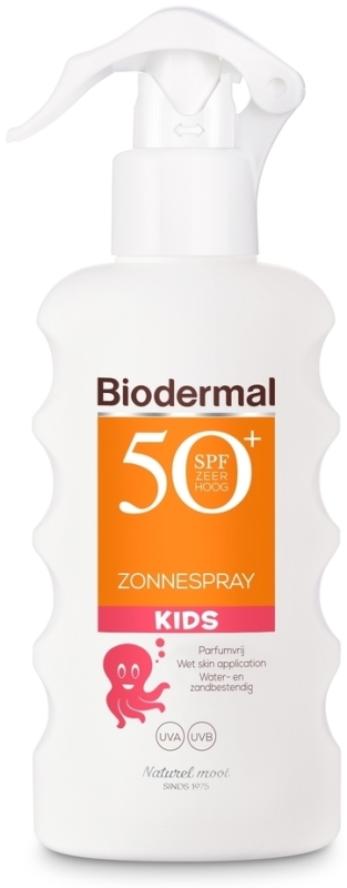 Biodermal Zonnebrand spray kids spf50+ 175 ML