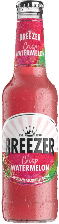 Bacardi Fles  Breezer Watermelon 275ml