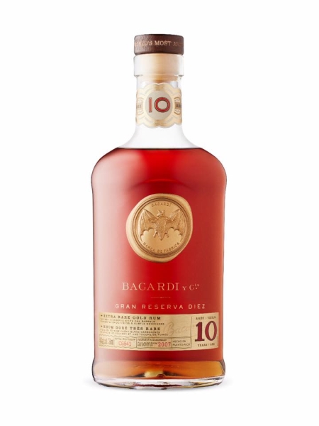 Bacardi 10 Years Gran Reserva Diez 700ml