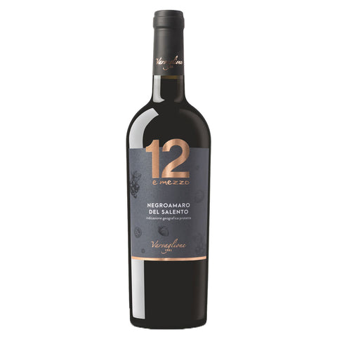 Varvaglione Negroamaro 12e Mezzo 2019 - 75CL - 12,5% Vol.
