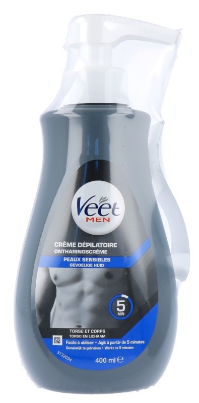 Veet Men ontharingscreme pomp 400ML