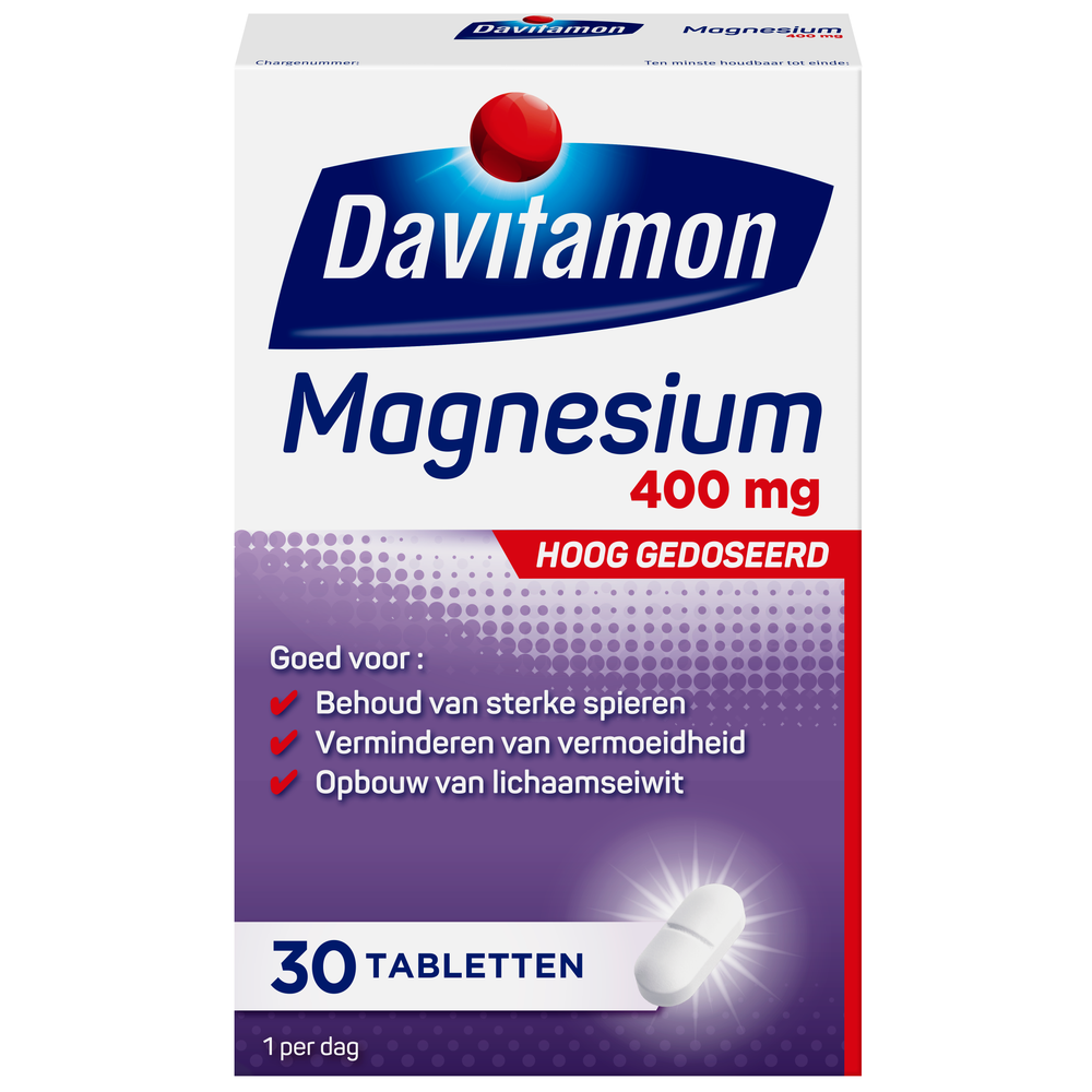 Davitamon Magnesium 400mg Tabletten 30st