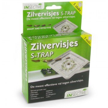 Insective Zilvervisjes val - 5 stuks Zilvervisjesval