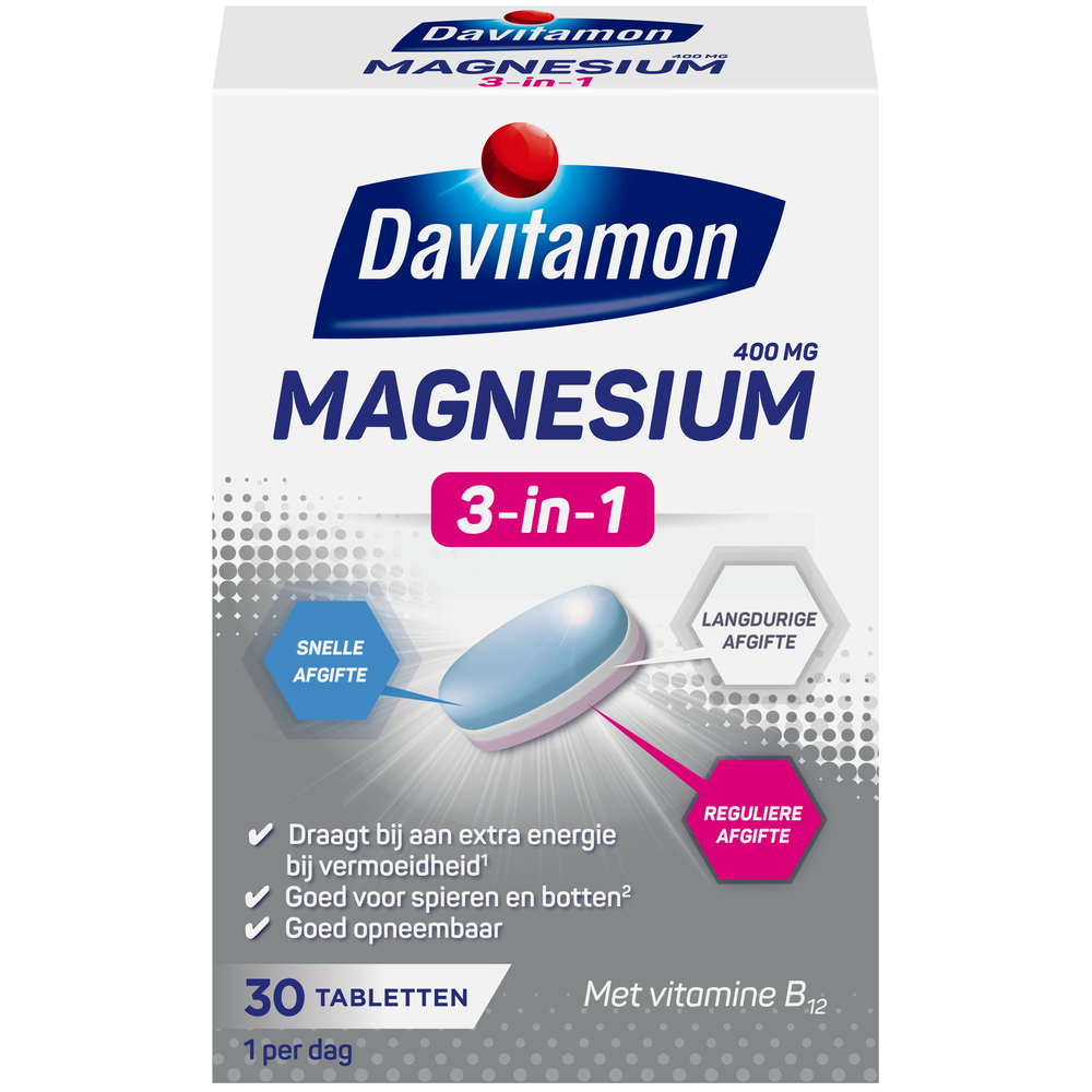 Davitamon Magnesium 3-in-1 Tabletten