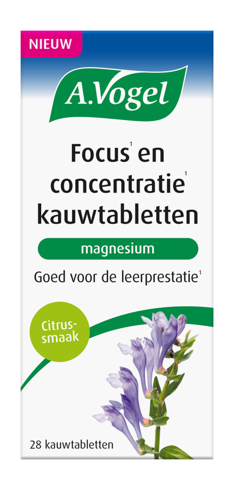 A.Vogel Focus¹ En Concentratie¹ Kauwtabletten