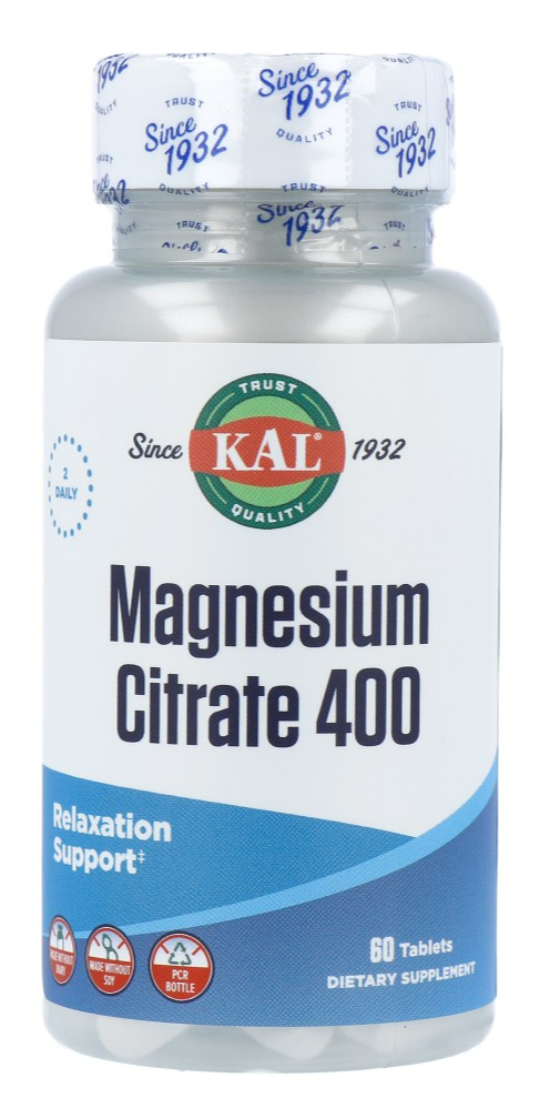 Kal Magnesium Citraat 400mg Tabletten