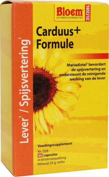 Bloem Carduus+ formule 60cap