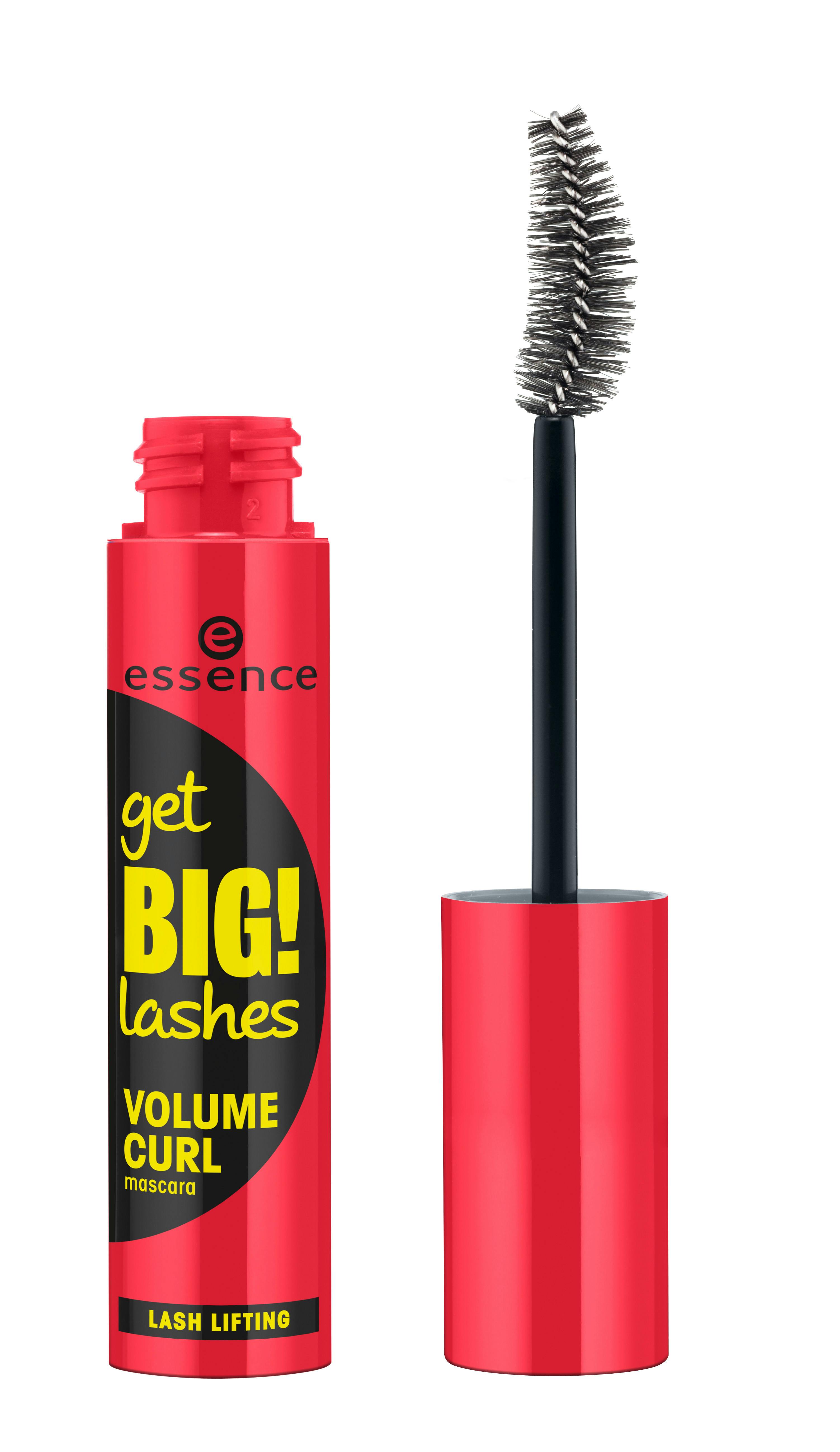 Essence Get Big! Lashes Volume Curl Mascara Black 12 ml