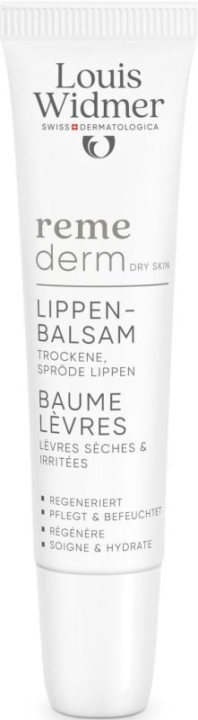 Louis Widmer Remederm lippenbalsem licht geparfumeerd 15 ml