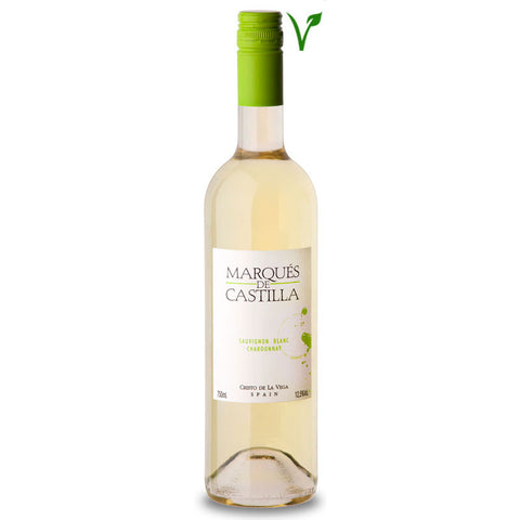 Bodegas Cristo de la Vega Marqués de Castilla - Sauvignon &and Chardonnay 2023 - 75CL - 11,5% Vol.