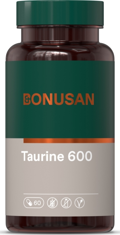 Bonusan Taurine 600 60 Capsules