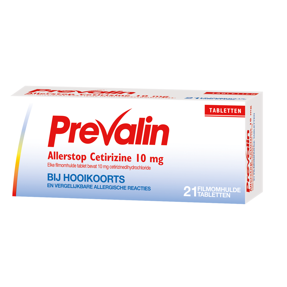 Prevalin Allerstop 10mg Hooikoorts Tabletten