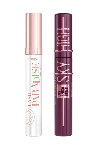 Maybelline Lash Sensational Sky High Mascara Burgundy Haze & Primer Set 7,2 ml + 7,2 ml