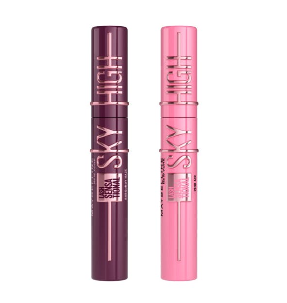 Maybelline Lash Sensational Sky High Mascara Pink Air & Burgundy Haze 2 x 7,2 ml