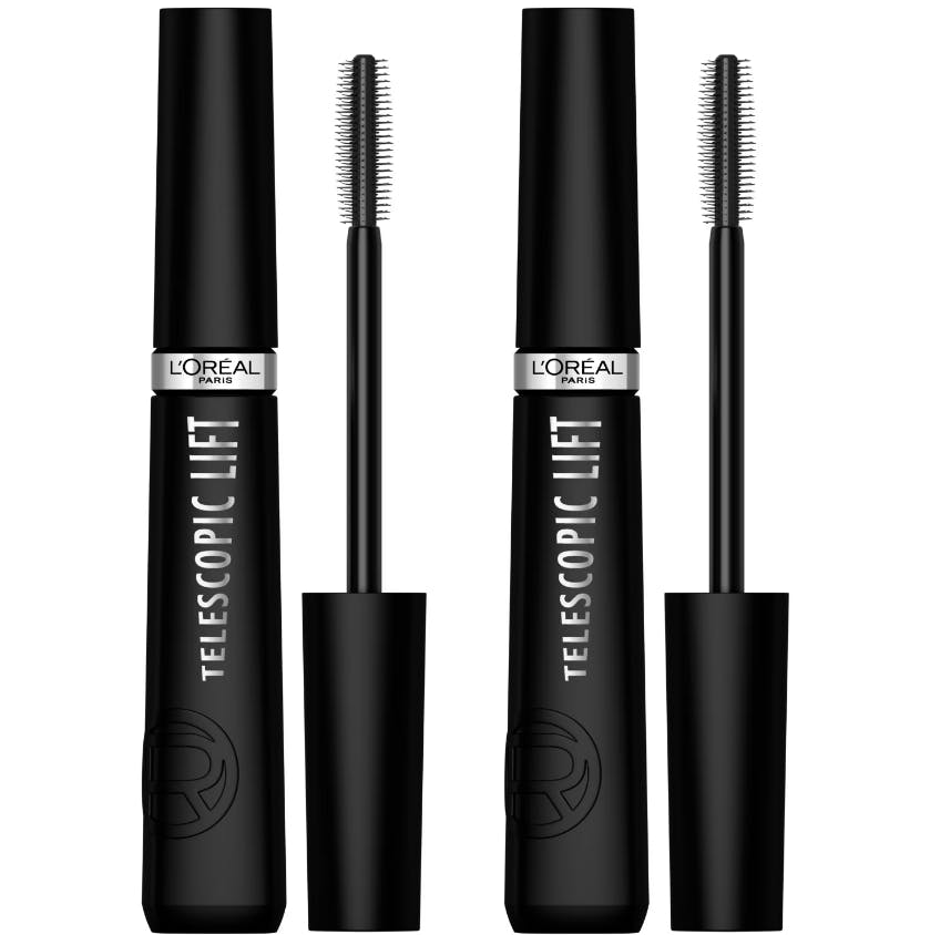 L'Oréal Paris Duo Telescopic Lift Mascara Black 2 x 9,9 ml