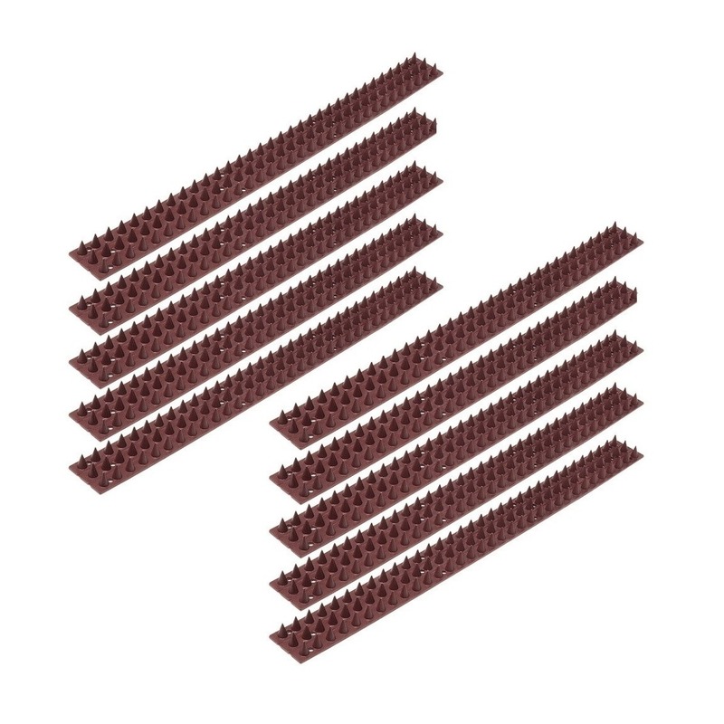 Merkloos 50x Antiklimstrip tegen inbraak / katten / vogels 50 cm -