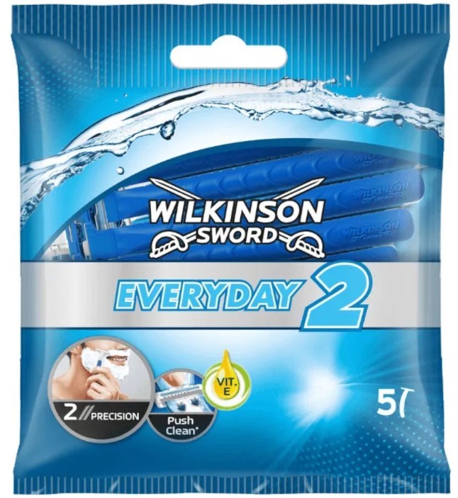 Wilkinson Everyday 2 for men wegwerpmesjes 5 Stuks