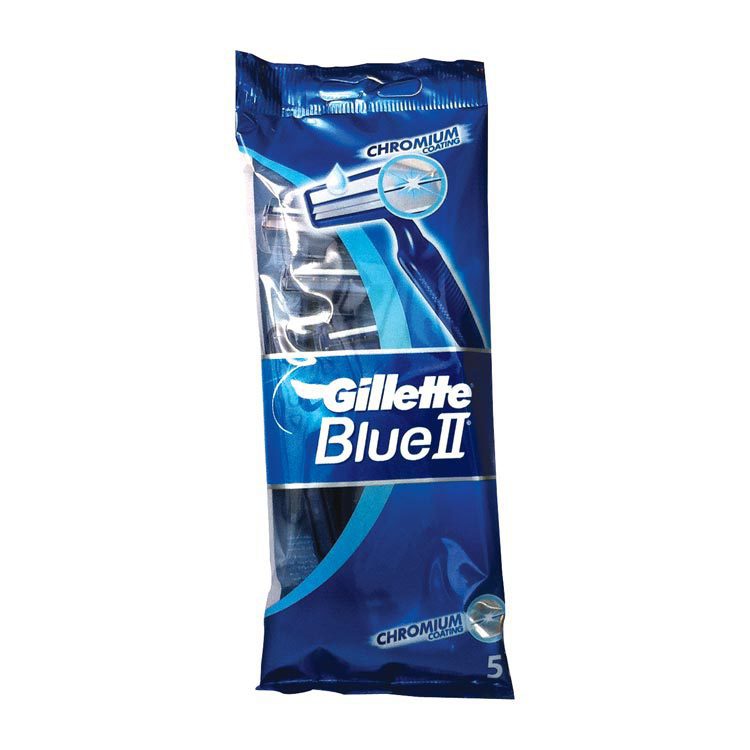 Gillette Blue ii wegwerpscheermesjes 5 stuks